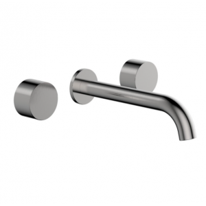Tana Brushed Nickel Lead Free Basin / Bath Tap Set